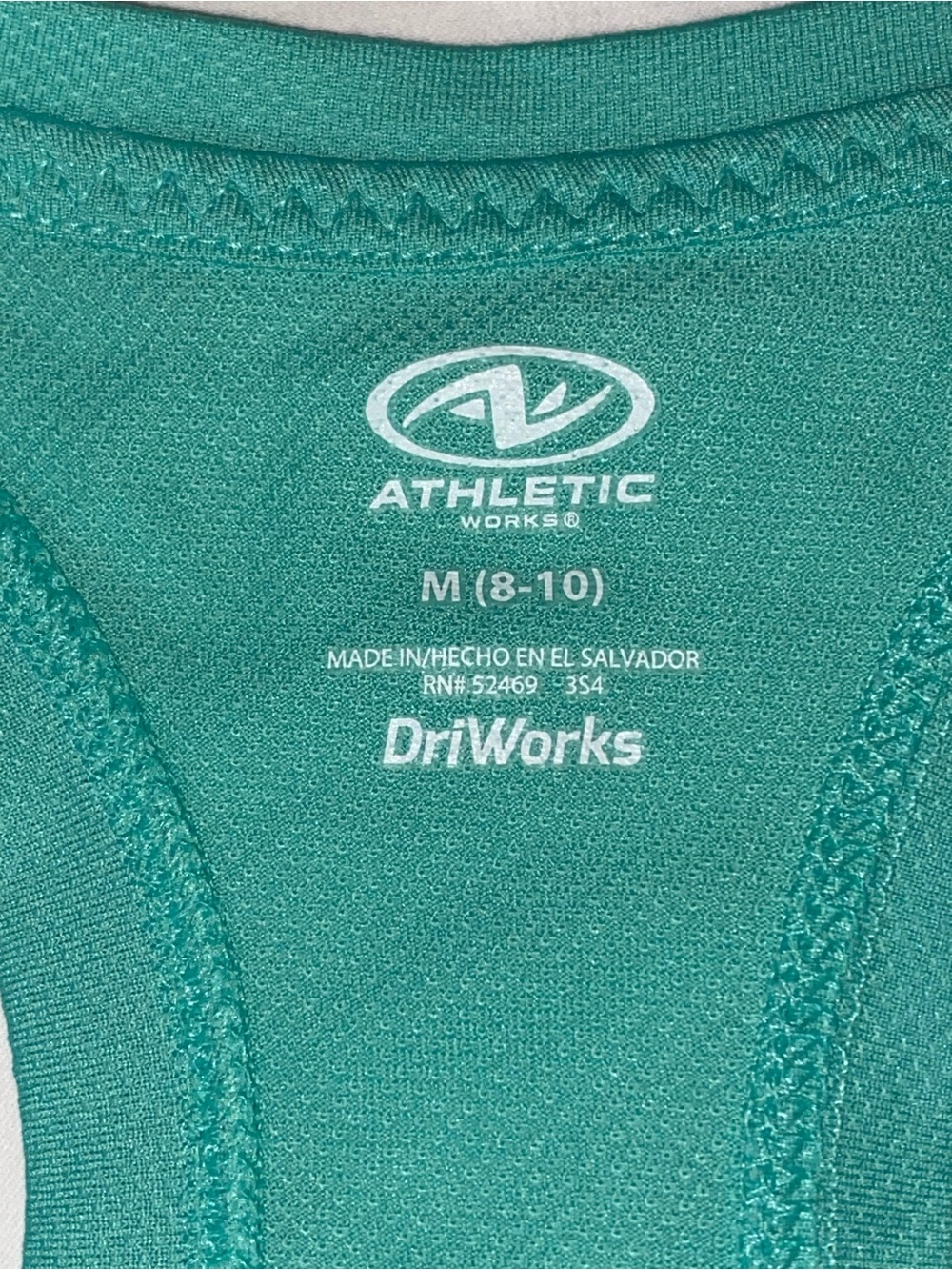 Athletic Works Light Blue DriWorks Racerback Tank - Picture 6 of 16